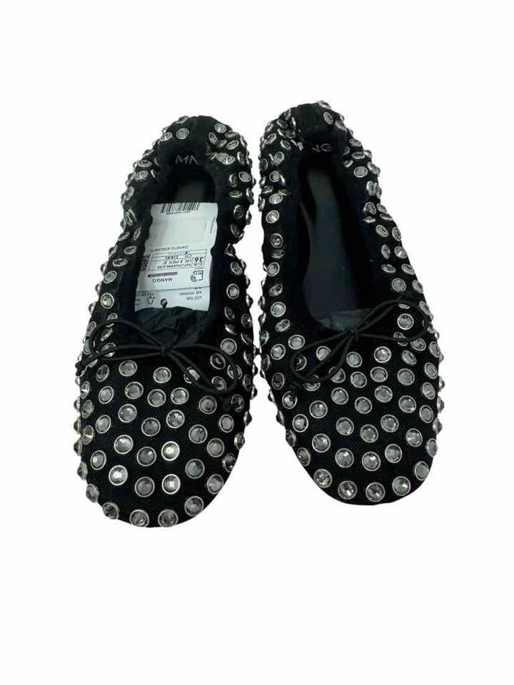 Shoe Size 36 MNG Black Flats