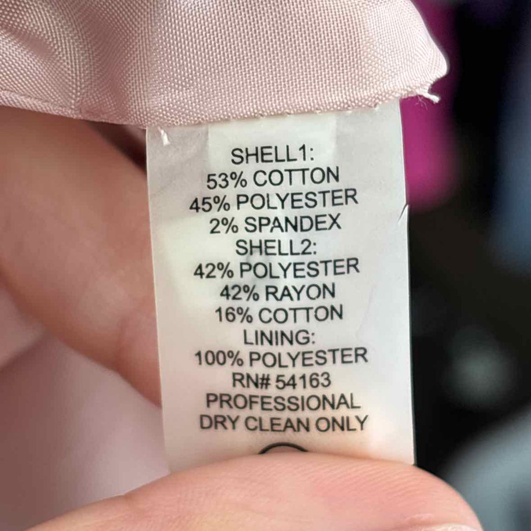 Size 10 Calvin Klein Pale Pink Dress