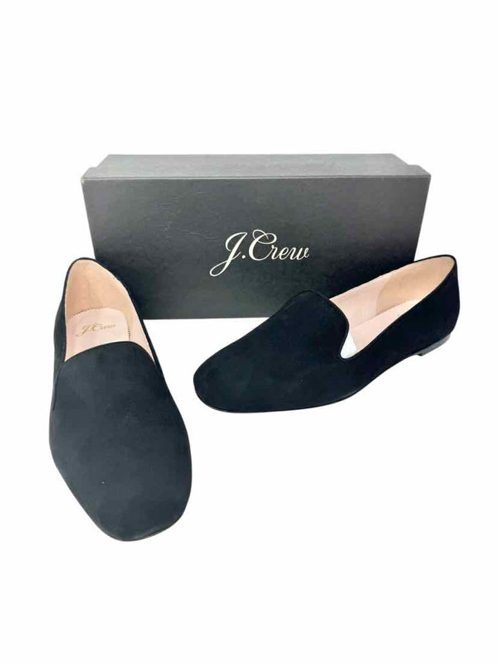 Shoe Size 8 J Crew Black Flats