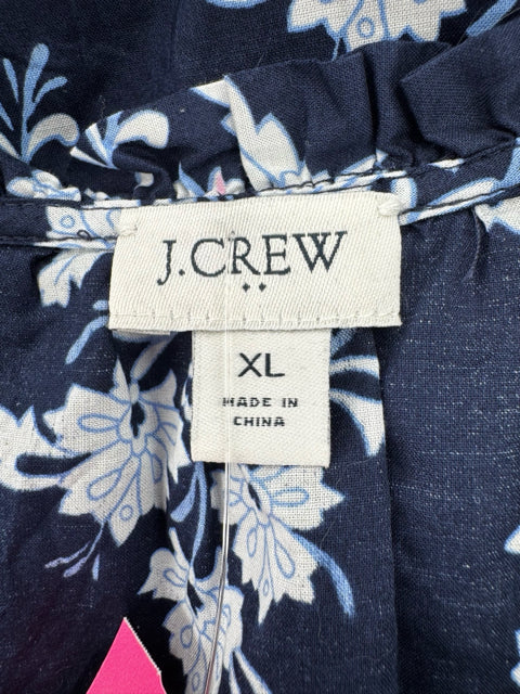 Size XL J Crew Navy Shirt