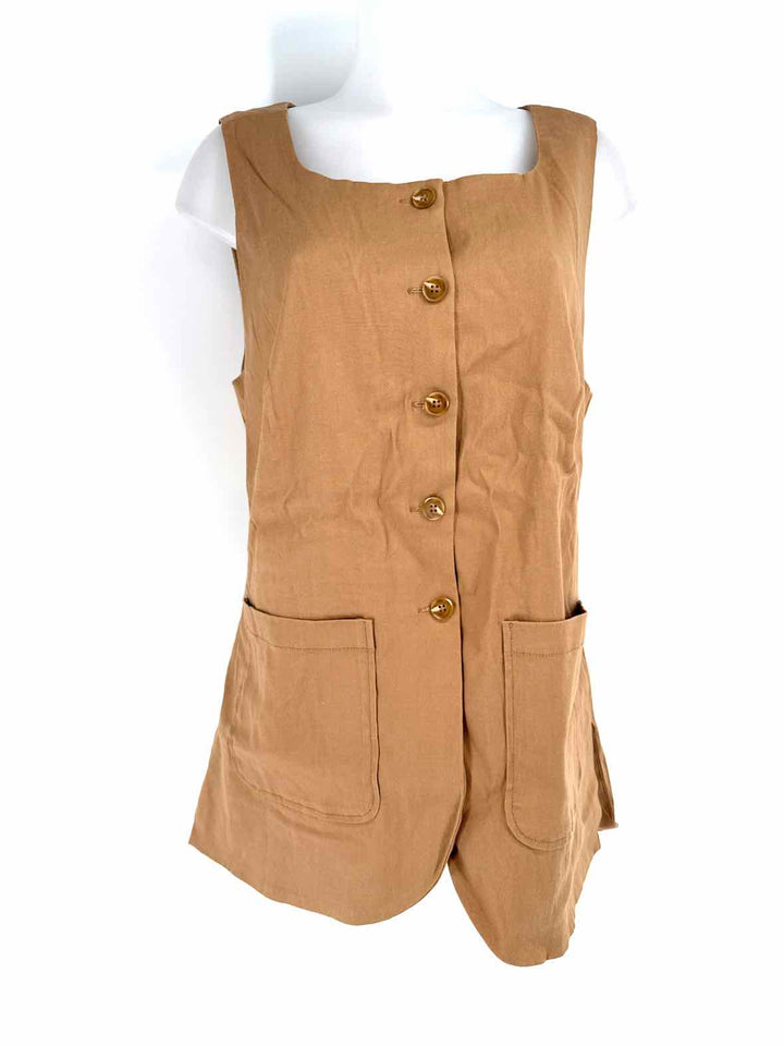 Size L MAEVE Brown Vest