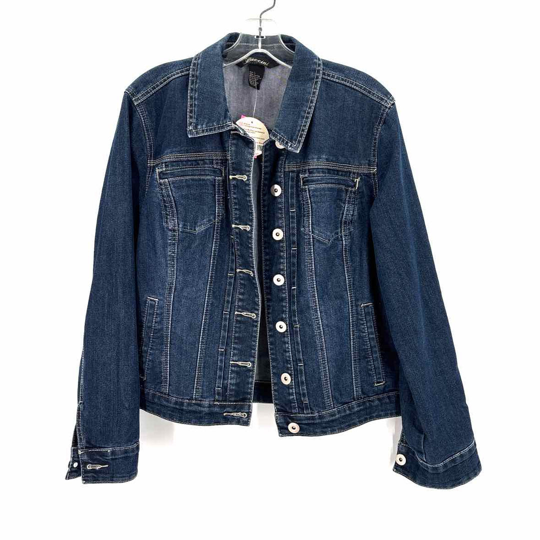 Size L Navy Denim Jacket