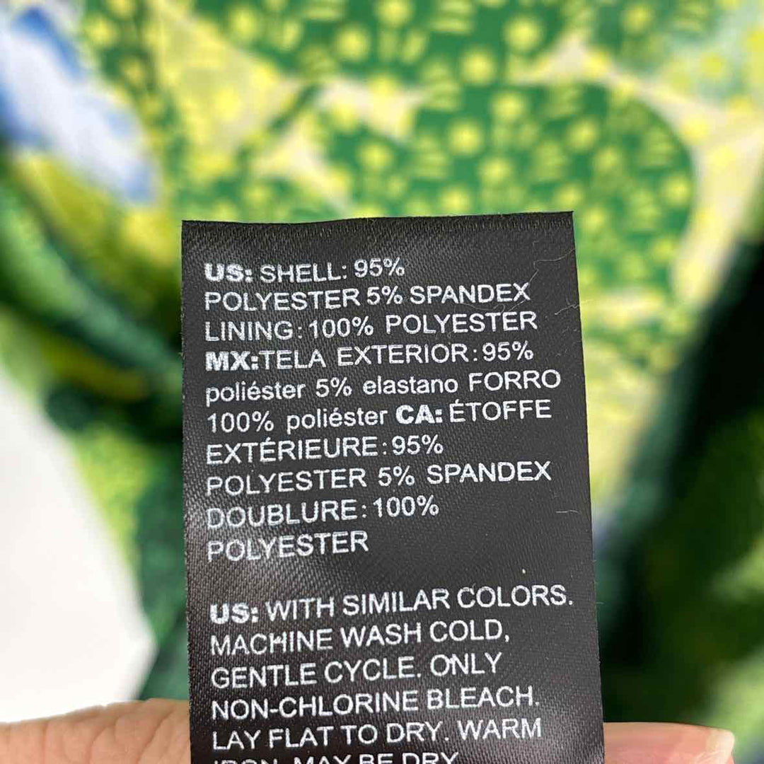Size 12 White House Black Market Green Dress