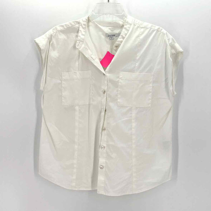 Size M Chico's White Shirt