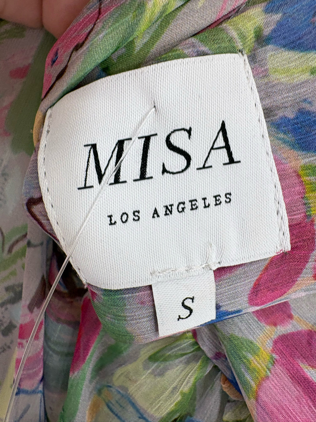 Size S MISA Multi-Color Dress