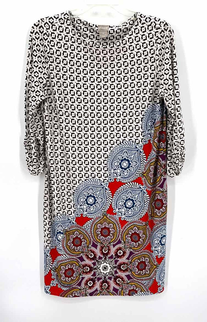 Size M Chico's Multi-Color Dress