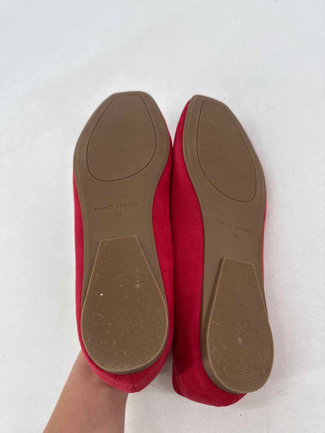 Shoe Size 9 MARC FISHER Red Flats