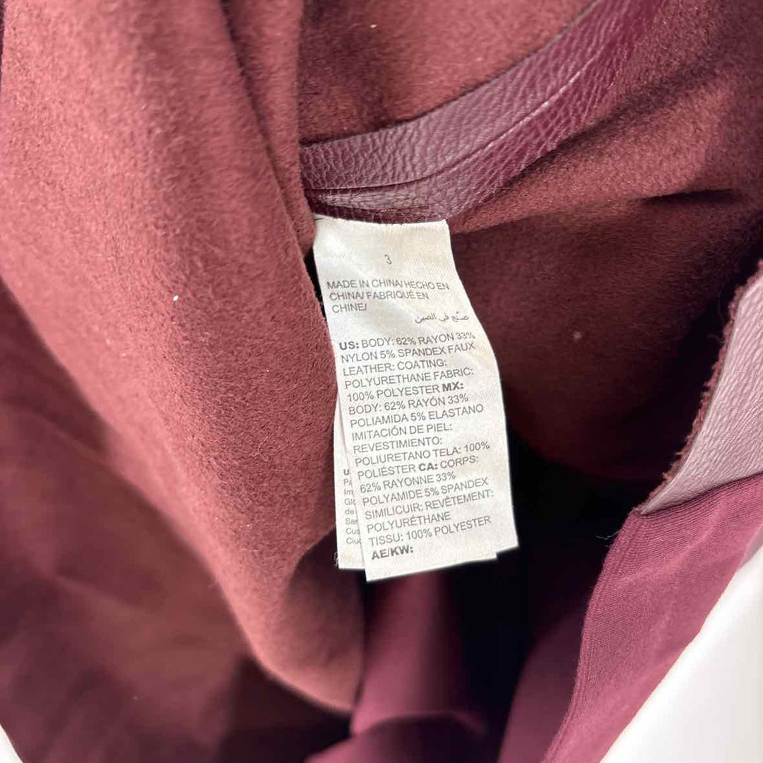 Size XL Chico's Burgundy Shirt