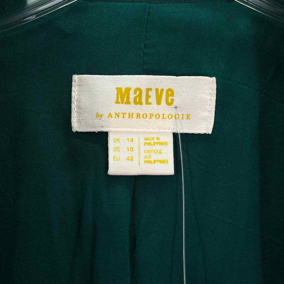 Size 10 MAEVE Green Blazer