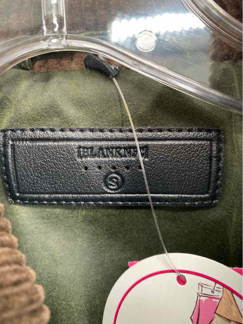 Size S BLANK NYC Green Jacket