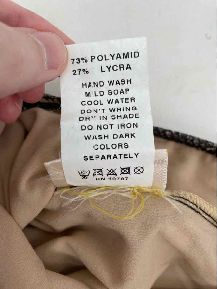 Size 8 SAKS FIFTH AVENUE Tan Swimsuit