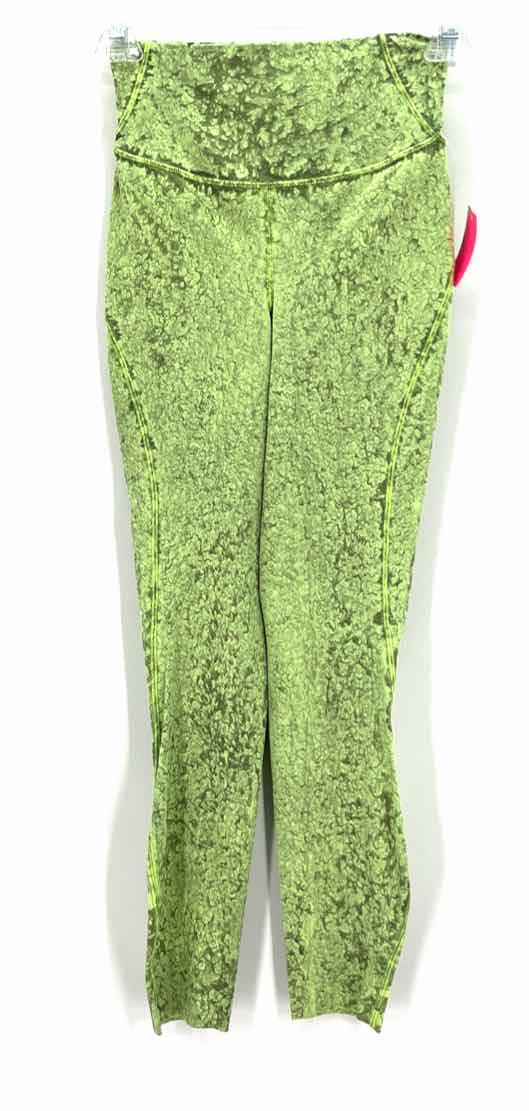 Size 0 Lululemon Green Leggings