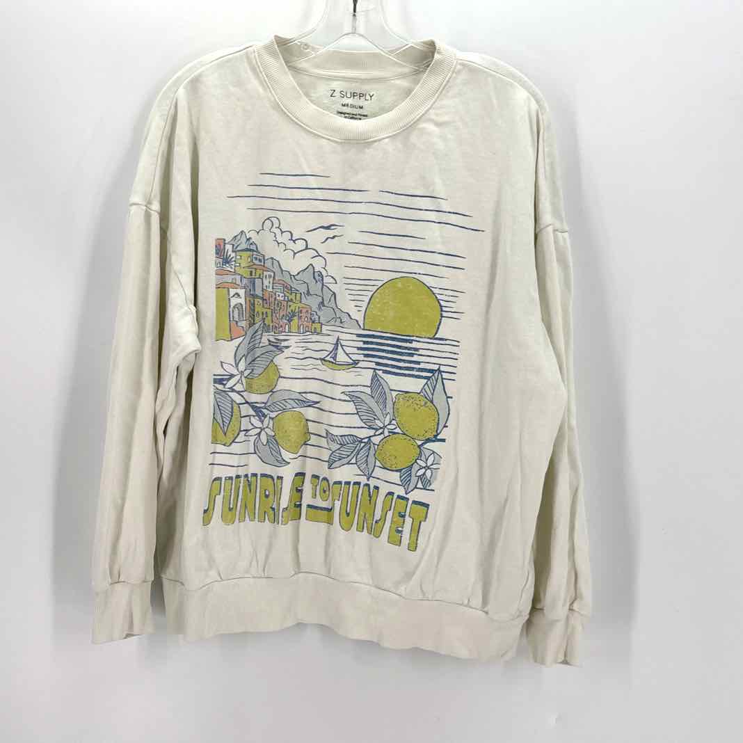 Size M Z SUPPLY Cream Sweater