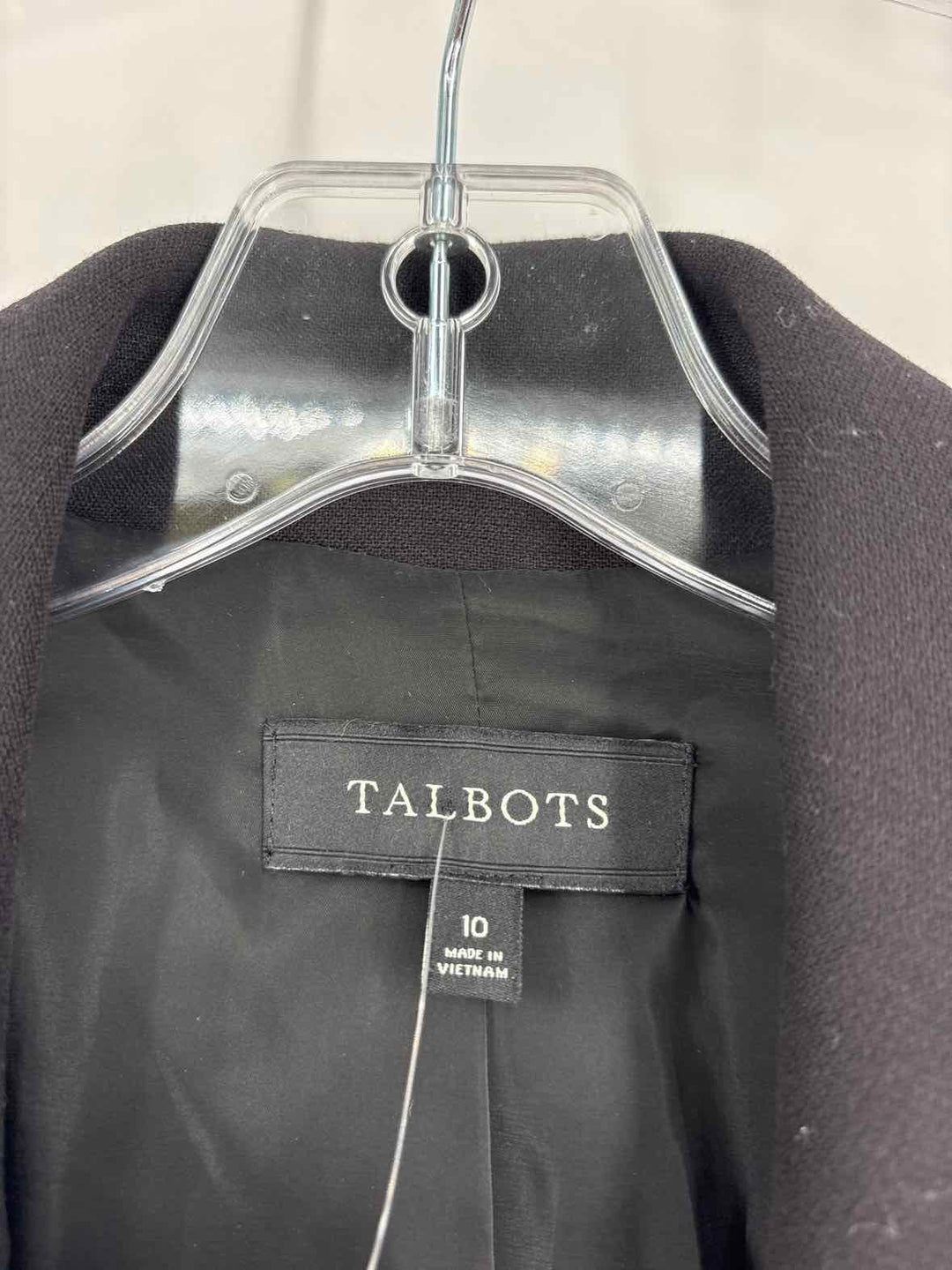 Size 10 Talbots Black Blazer