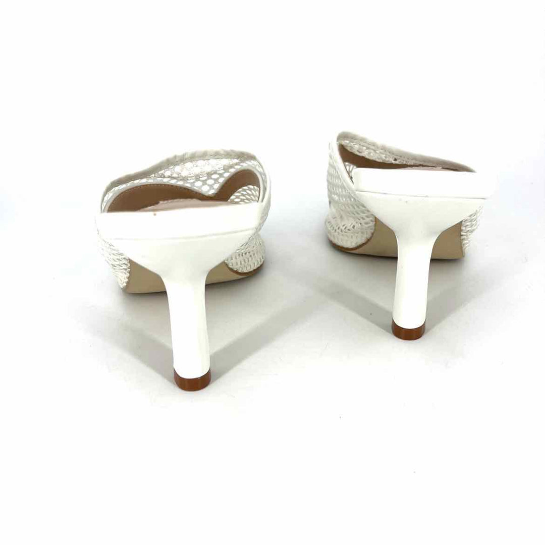 Shoe Size 9.5 Steve Madden White Mesh Sandals