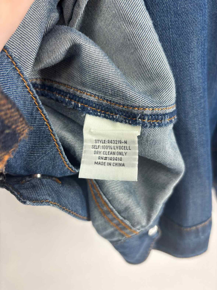 Size L Johnny Was Denim Jacket