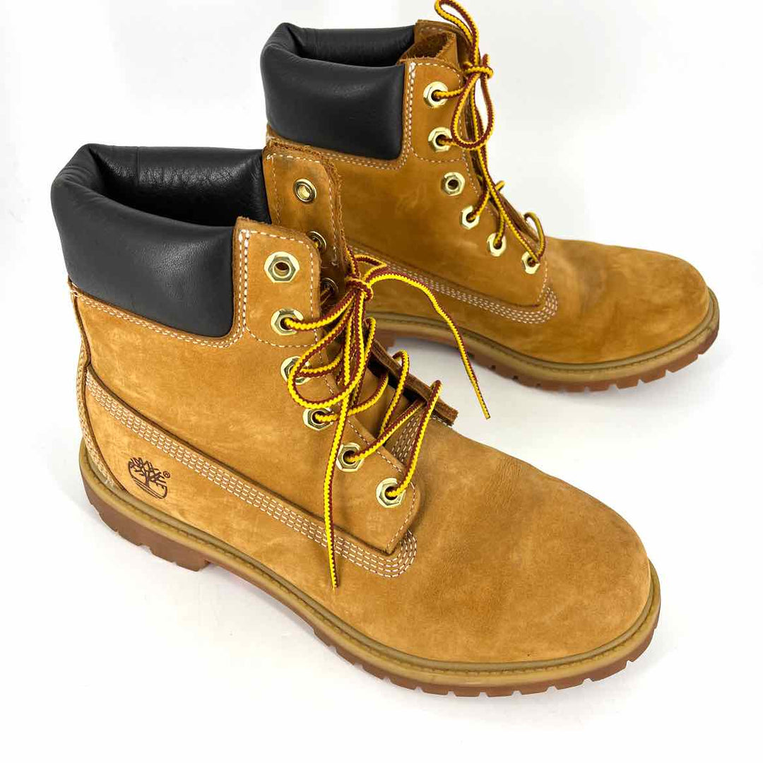 Shoe Size 8.5 TIMBERLAND Camel Leather Boots