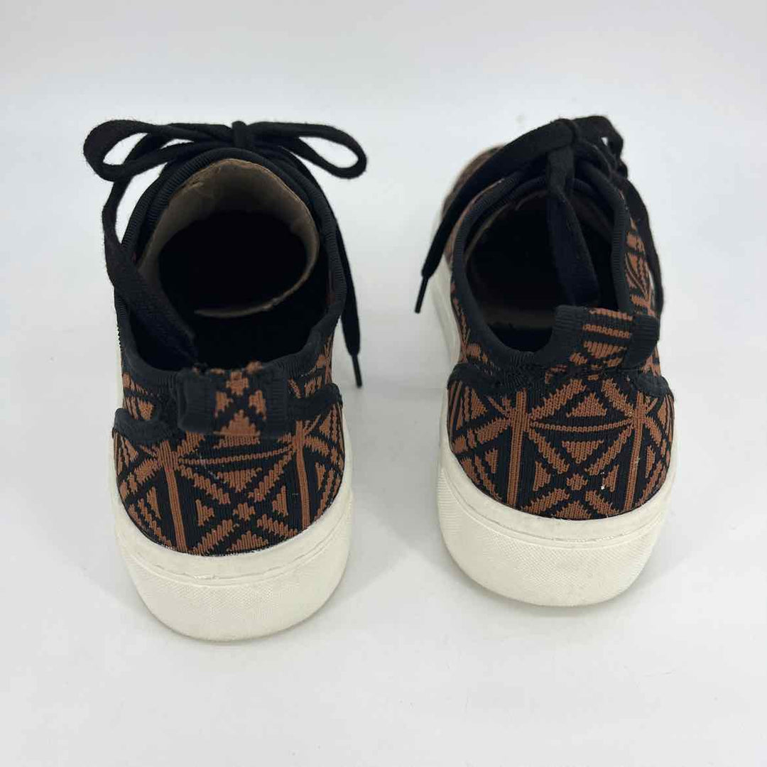Shoe Size 8.5 ANTONIO MELANI Brown Knit Sneakers
