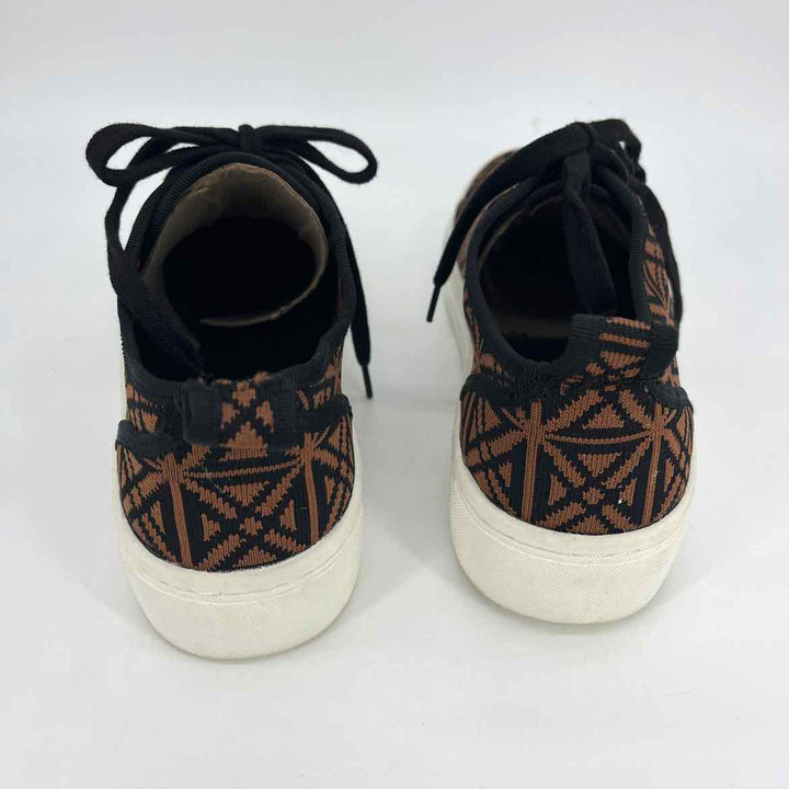 Shoe Size 8.5 ANTONIO MELANI Brown Knit Sneakers