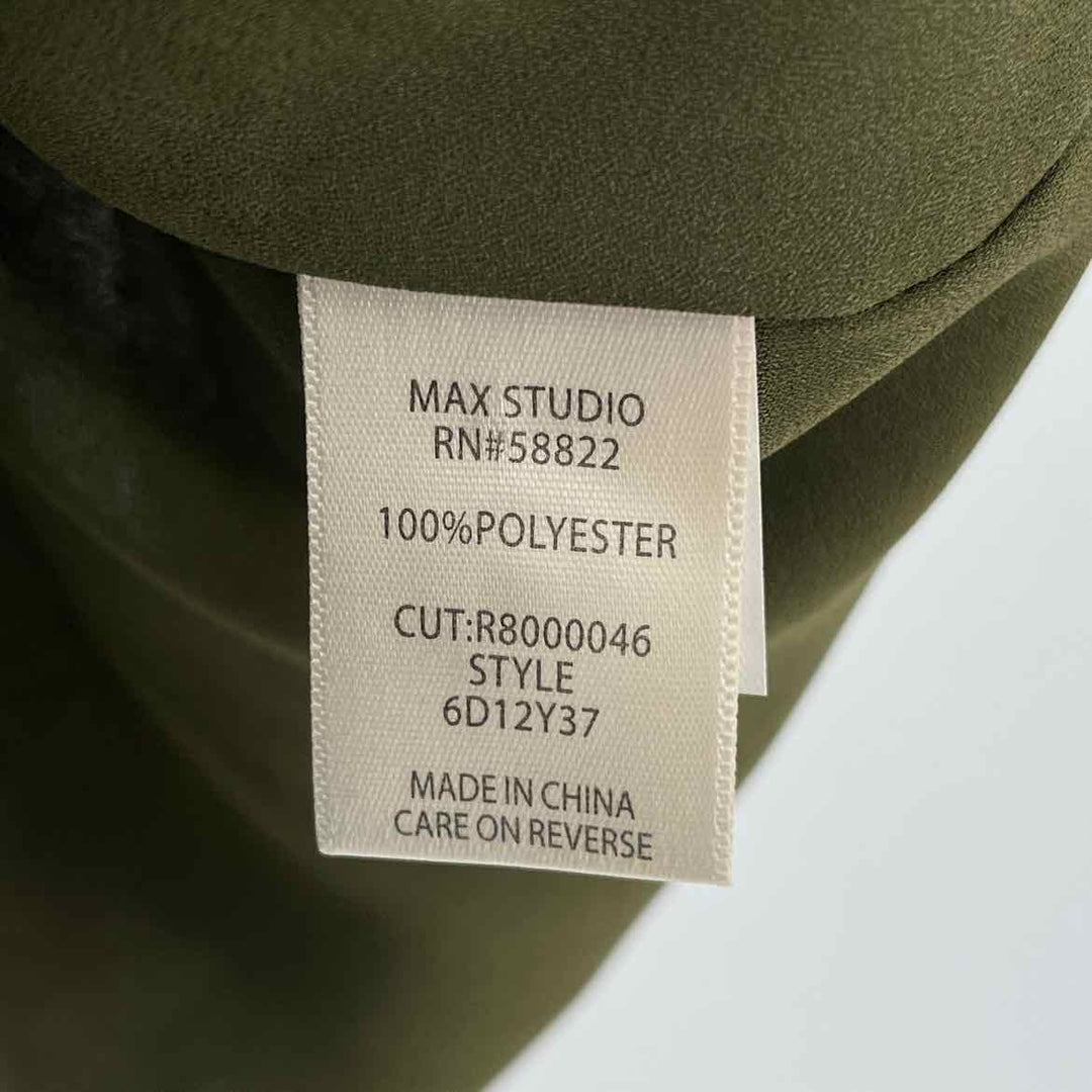 Size XS MAX STUDIO Olive Shirt