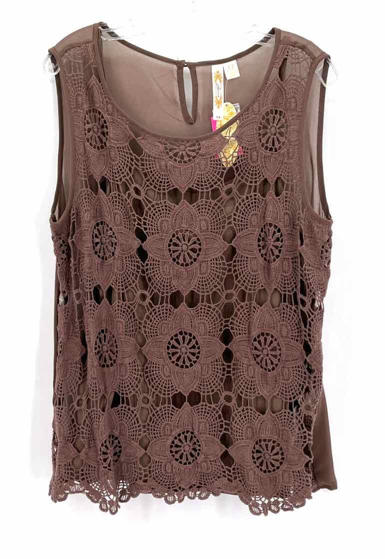 Size XL Brown Shirt