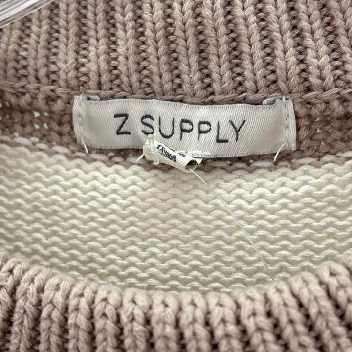 Size S Z SUPPLY Tan Sweater