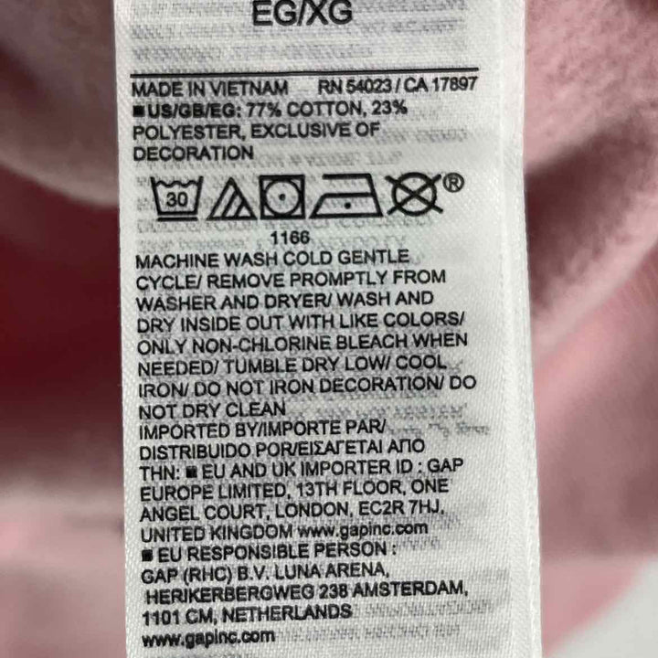 Size XL GAP Pink Sweater