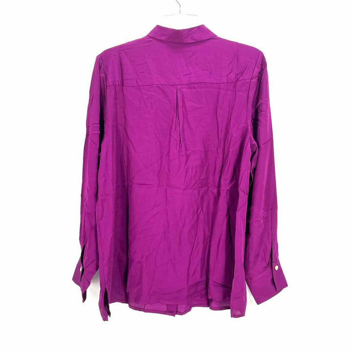 Size M J JILL Purple Shirt