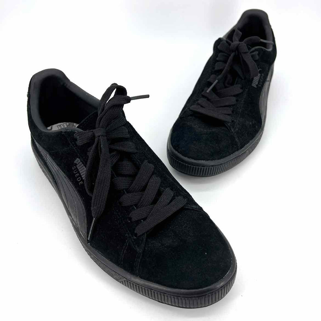 Shoe Size 8.5 Puma Black Suede Sneakers
