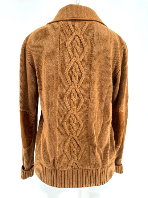 Size L ST JOHN Tan Cardigan