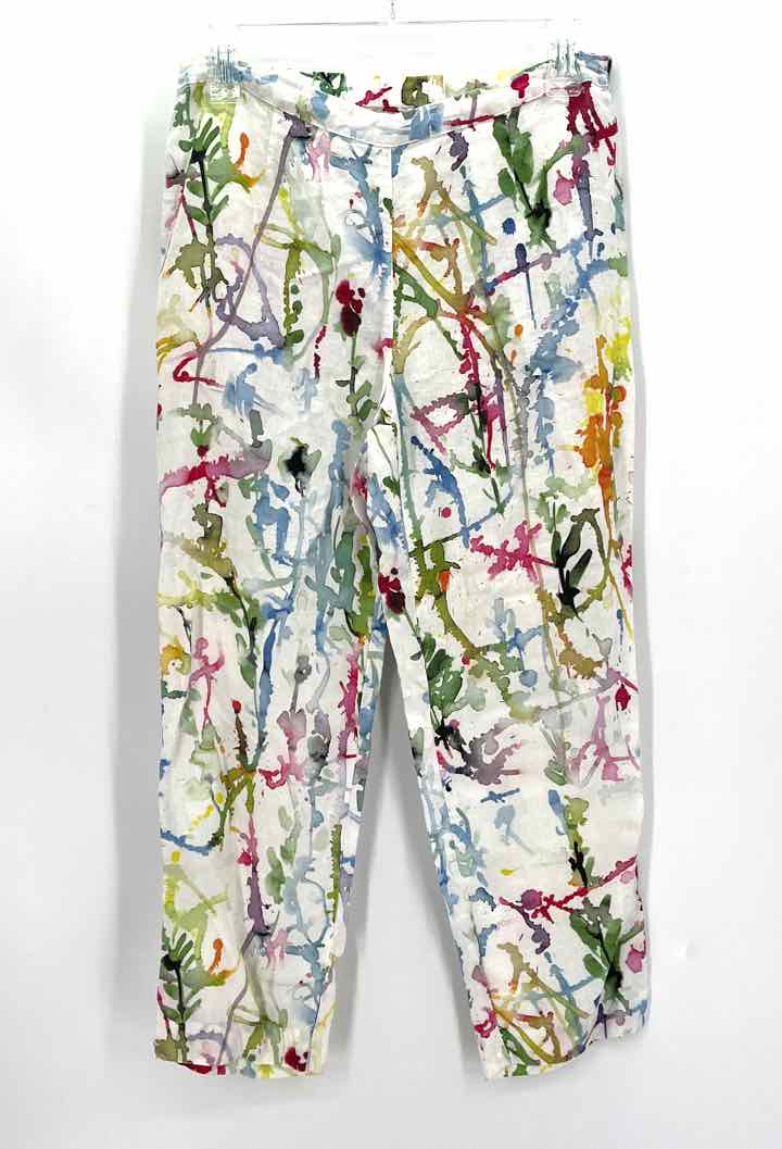 Size S White Linen Pants