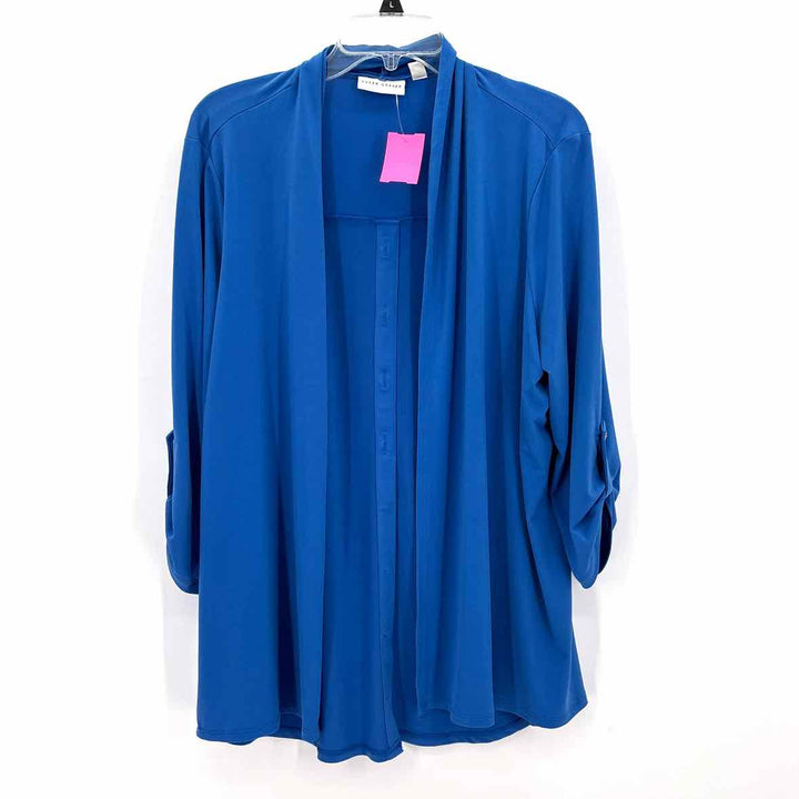 Size L SUSAN GRAVER Blue Jacket