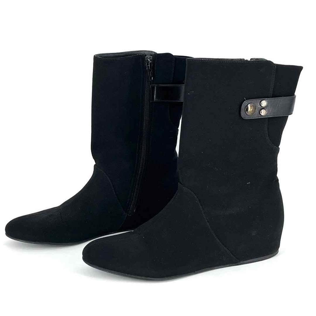 Shoe Size 10 Stuart Weitzman Black Boots