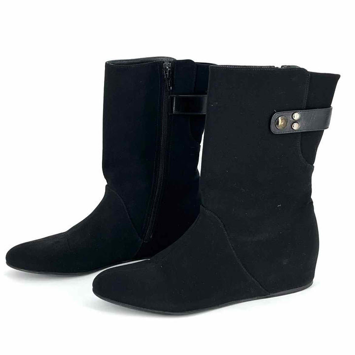 Shoe Size 10 Stuart Weitzman Black Boots