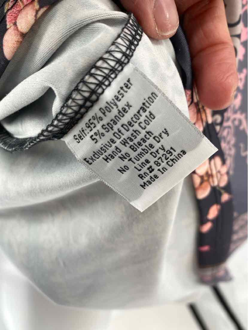 Size S Johnny Was Gray Dress