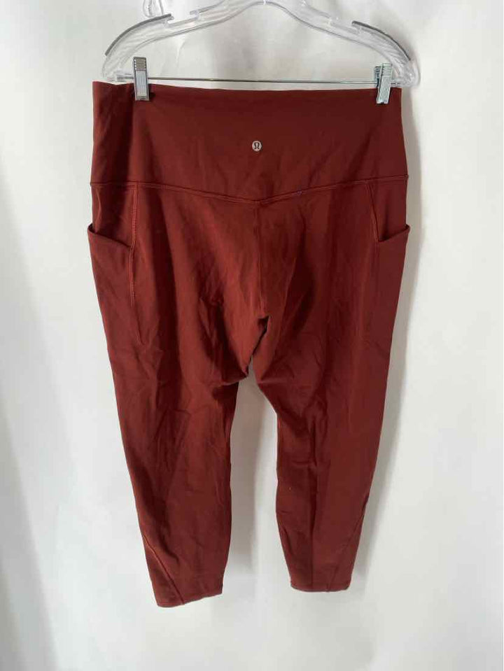 Size 16 Lululemon Burgundy Pants