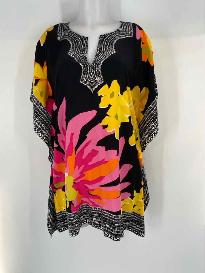 Size S TRINA TURK Black Silk Dress
