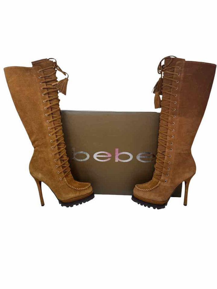 Shoe Size 7.5 BEBE Tan Boots