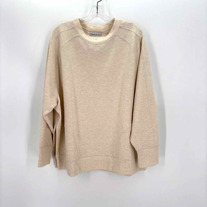 Size 2X ZENANA Beige Shirt