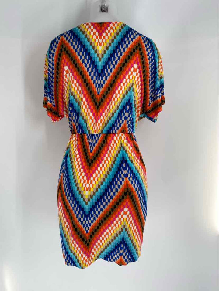 Size 4 TRINA TURK Multi-Color Dress