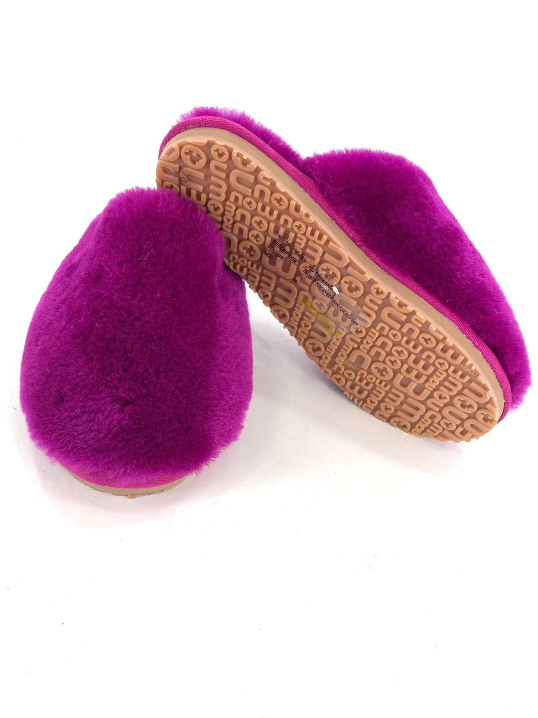 Shoe Size 39 Purple Slippers