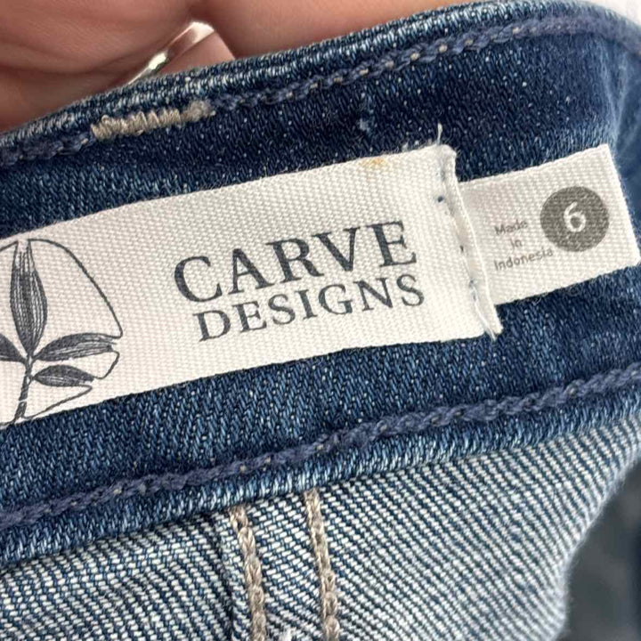 Size 6 Blue Denim Skirt