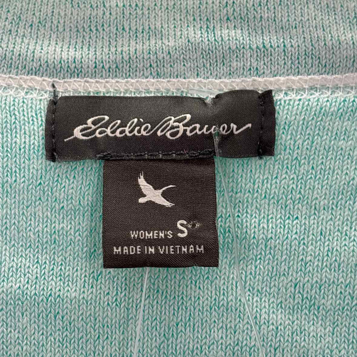 Size S EDDIE BAUER Aqua Knit Sweater