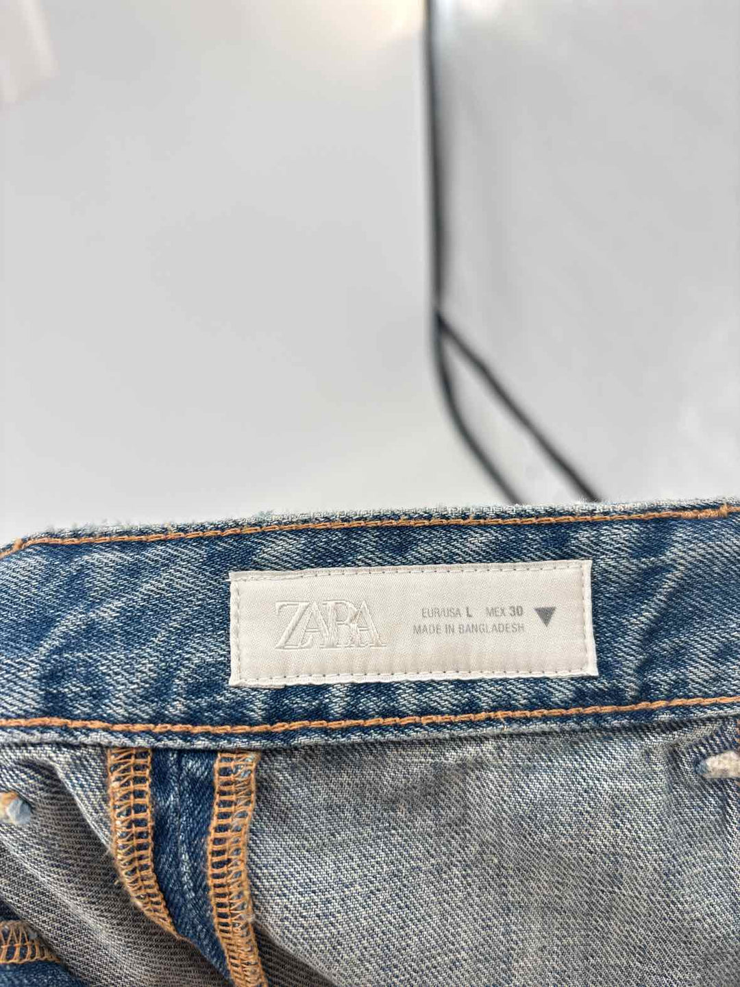 Size L ZARA Denim Skirt
