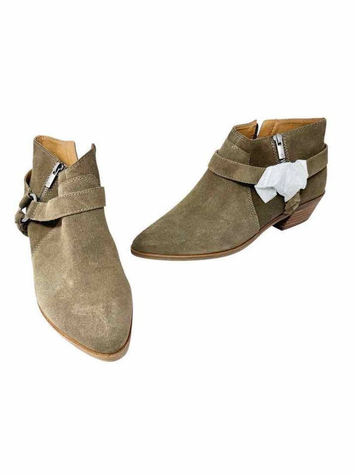 Shoe Size 10 LUCKY Olive Suede Boots