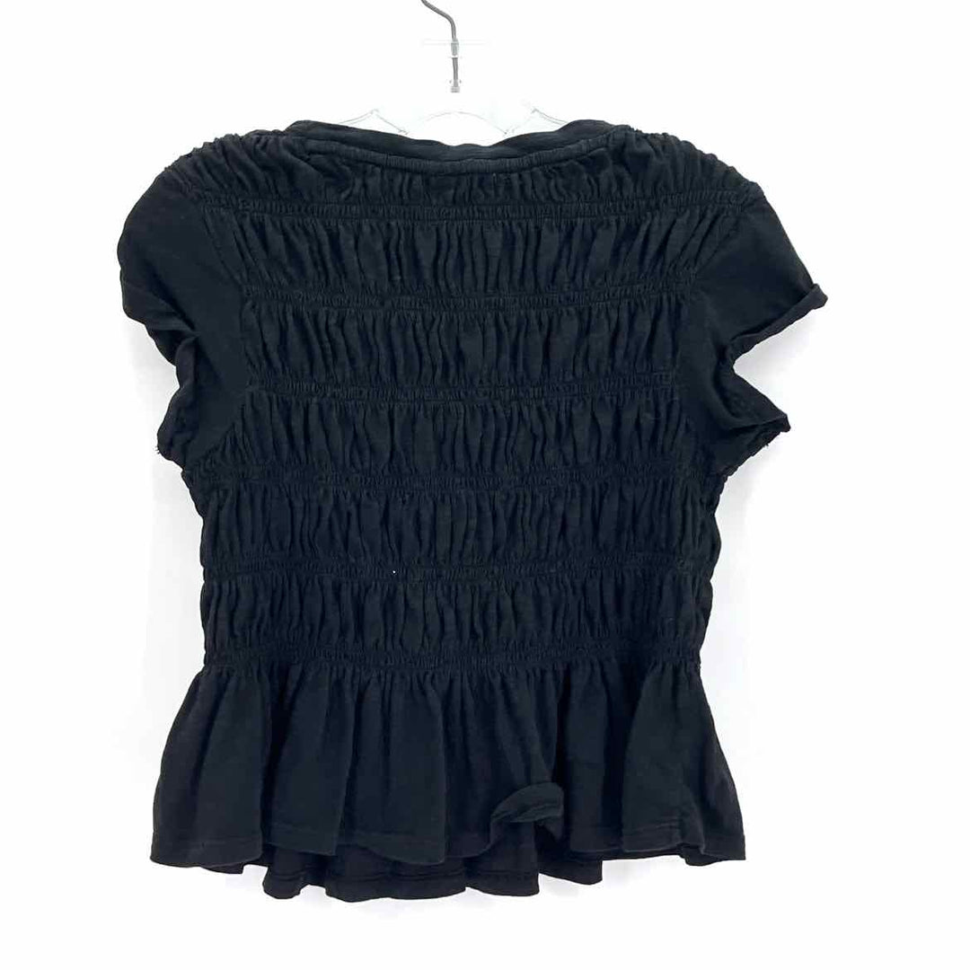 Size XS Pilcro & the Letterpress Black Shirt