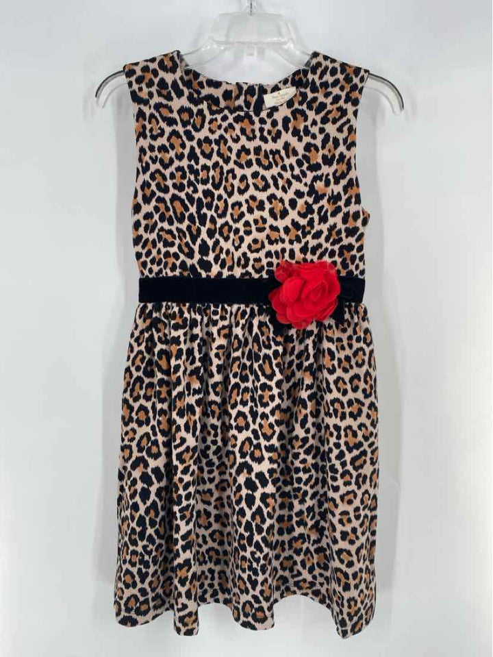 Size XS Kate Spade Brown Print Dress