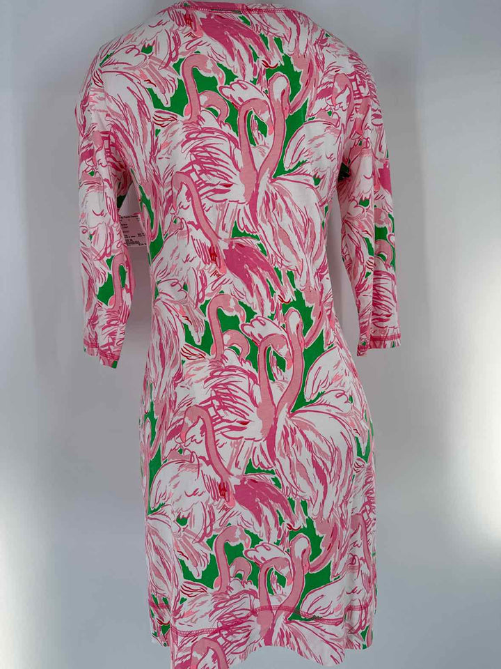 Size M Lilly Pulitzer Pink Cotton Dress