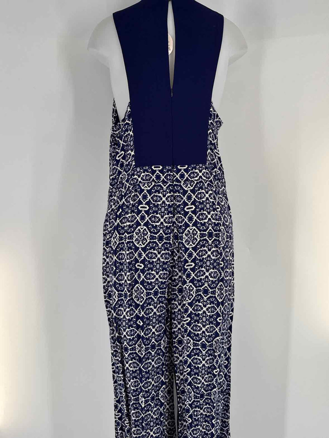 Size 14 ELEVENESS Navy Print Pants