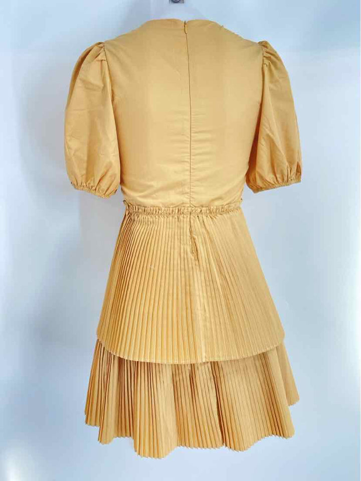 Size XS ENGLISH FACTORY Tan Dress